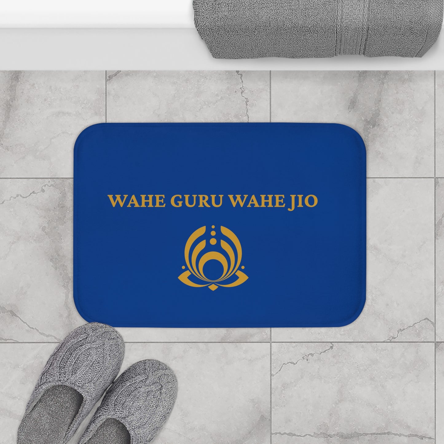 Wahe Guru bleu
