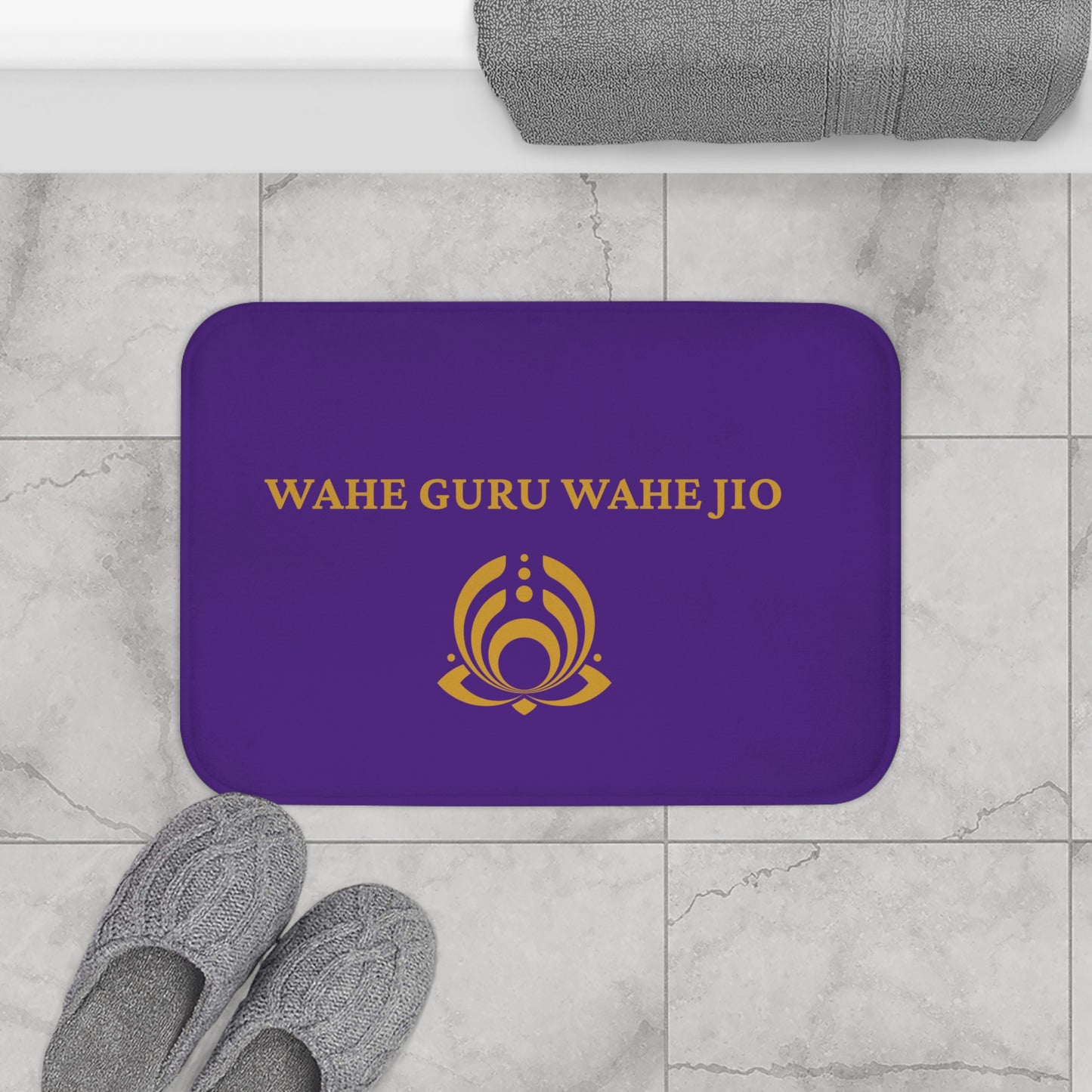 Wahe Guru violet