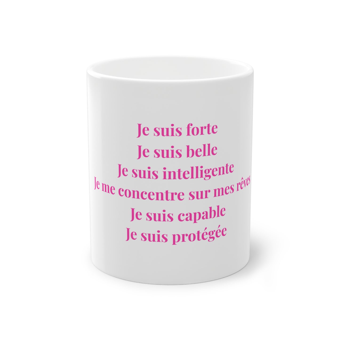 Mug rose pour ta fille ou toi