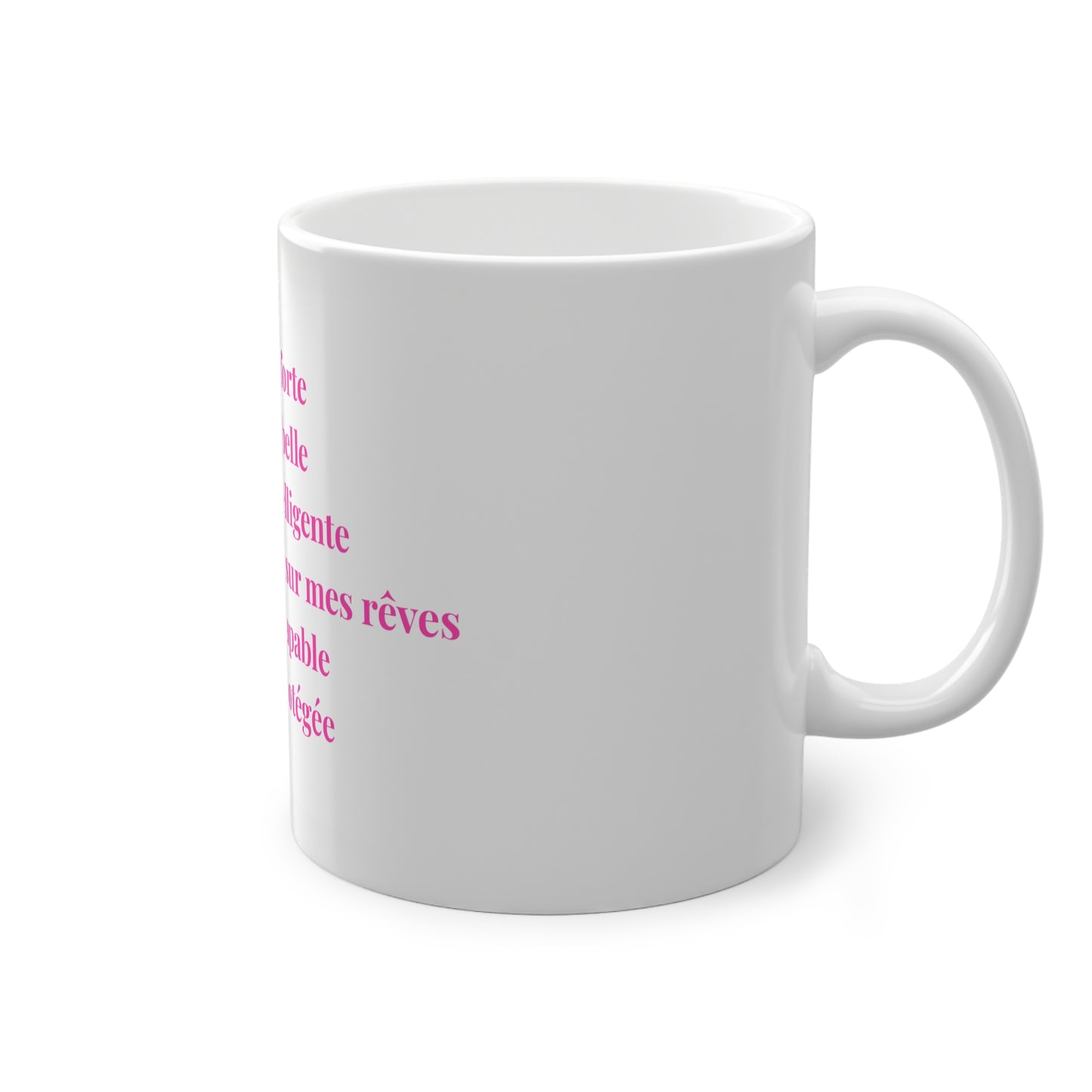 Mug rose pour ta fille ou toi